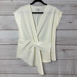 Bar III Wrap Blouse, Size M